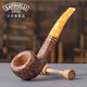 沙芬（SAVINELLI）限量點(diǎn)金手工煙斗石楠木316過(guò)濾煙嘴雪茄散絲高檔煙斗送男士禮物 316型【蜂蜜壓棒套裝精選禮盒】
