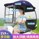 浪漫美西電動車雨棚篷加厚可拆卸防曬防雨罩電瓶摩托車遮陽傘新款擋風 加寬側(cè)擋【滑動窗】藏青海豚