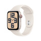Apple Watch SE 2024款智能手表44毫米星光色鋁金屬表殼星光色運(yùn)動(dòng)型表帶S/M【蜂窩】