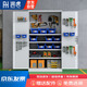 潤虎重型工具柜鐵皮柜車間零件柜帶掛板儲物柜帶網(wǎng)收納柜有網(wǎng)格