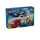 樂高（LEGO）5歲+城市男女孩拼裝積木益智玩具生日禮物 60462直升機消防車潛艇套裝