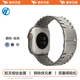 宏力特適用蘋果手表鈦金屬表帶s10/ultra2 apple watch鋼鐵俠腕帶 iWatch s10/9/8/7/6/5/4/3se表帶 鈦色【純鈦表帶】 44/45/46/49mm