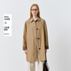 麥檬MM不費力穿搭/英倫經(jīng)典風(fēng)衣外套中長(cháng)款商場(chǎng)同款25春新品5G2260101 短款-深卡其5G8260101-1 S