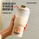 沃德百惠（WORTHBUY）水杯男女簡(jiǎn)約飲水杯上班族小學(xué)生專用便攜防摔隨手杯夏季運(yùn)動(dòng)水壺 透明款-赫赫熊（650ml）
