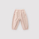 巴厘小豬女寶寶褲子2025新款春秋季甜美女童束腳褲嬰幼兒純棉 蝦玉粉 90
