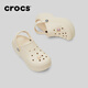 卡駱馳crocs貝拉洞洞鞋沙灘鞋包頭女鞋厚底拖鞋|210062 冬日白 -11S(含智必星） 36 (220mm) 37