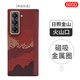 PinJoy三星W25手機殼w25心系天下定制鉸鏈全包凱夫拉折疊屏芳綸纖維磁吸碳纖維w25中軸保護簡(jiǎn)約商務(wù)黑 【日照金山/中軸保護殼】火山口 磁吸 三星 W25