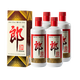 郎酒郎牌郎酒 醬香型高度白酒 53度 500ml*4瓶 自飲送禮