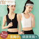 莫代爾2件拉鏈背心束胸內(nèi)衣女大胸顯小les帥t縮胸塑胸裹胸平胸運(yùn)動(dòng)防震 【拉鏈款 2件】黑色+白色 M （85-100斤）