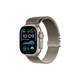 Apple Watch Ultra2 2024款智能手表49毫米原色鈦金屬表殼原色鈦金屬米蘭尼斯表帶M【蜂窩款】聯(lián)通補貼