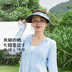 OhSunny戶(hù)外防曬帽輕便運動(dòng)遮陽(yáng)小天幕防曬帽 SNH5M197T 澗石藍 M 