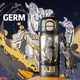 格米（germ）奧特曼兒童保溫杯男學(xué)生防漏316水壺高顏值雙飲水杯趣享吸管杯子 極夜黑【十五周年限定】500ml