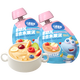 小鹿藍(lán)藍(lán)嬰幼兒寶寶零食水果泥富含vc寶寶輔食果泥吸吸袋 蘋果草莓味果泥 80g*2