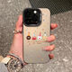 結(jié)盟者 適用蘋果16promax手機(jī)殼iphone16pro保護(hù)套蘋果15Promax全包防摔iPhone抗指紋男女款彩銀保護(hù)套 餅干小人 iPhone 16 Pro