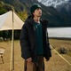 KOLON SPORT可隆 男女同款羽絨服 防風(fēng)防潑水無縫短款連帽鵝絨服