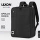 樂(lè )上（LEXON）商務(wù)休閑雙層筆記本電腦包雙肩包男士15.6英寸背包 藍黑 單個(gè)背包