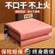 南極人（NanJiren）電熱毯雙人電褥子單人家用電熱毯1.8米x2米加熱墊毛毯子地暖墊子 純色暖咖【自動(dòng)斷電】 180x200cm【安全不漏電】