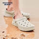 斯凱奇泡泡鞋夏季情侶洞洞鞋女沙灘踩屎感男增高透氣涉水鞋243160
