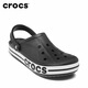 卡駱馳（crocs）洞洞鞋男鞋女鞋 新款貝雅卡駱班戶(hù)外沙灘透氣耐磨涉水鞋涼鞋涼拖 【貝雅卡洛班】黑色/白色 41 -42 M8W10/26cm