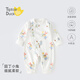 翹腳鴨（Tiptoe Duck）嬰兒衣服新生兒連體衣春秋寶寶滿(mǎn)月百天睡衣秋冬季 園丁小兔 66cm