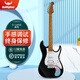 斗牛士智能電吉他160SE初學(xué)者入門(mén)自帶效果器藍牙直播可接耳機 39英寸160SE黑色