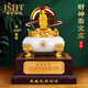 爵世皇庭財神爺水晶球風(fēng)水?dāng)[件聚寶盆客廳辦公室店鋪前臺裝飾開業(yè)禮品 小號財源滾滾聚寶盆-財神