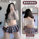 谷艦沐學(xué)生超短裙露臀無(wú)打底無(wú)內(nèi)襯jk百褶裙無(wú)內(nèi)襯少女學(xué)院風(fēng)短裙20cm長(zhǎng) 灰+灰色
