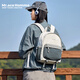 Mr.ace Homme輕便戶(hù)外旅行背包女防水徒步登山雙肩包大學(xué)生電腦書(shū)包微風(fēng)藍小款