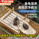 智宙烏龜曬臺(tái)高水位烏龜爬臺(tái)龜爬架龜缸造景曬龜臺(tái)烏龜曬背臺(tái)烏龜浮臺(tái) 【大號(hào)】木紋烏龜浮臺(tái) 高低自浮/獨(dú)立食槽/環(huán)保工藝
