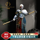 廣贊萊美猴王孫悟空擺件齊天大圣斗戰(zhàn)勝佛魔一念之間大圣歸來送禮 一念悟道-紅藍(lán)色27cm