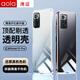 澳浪適用 紅米note10Pro手機(jī)殼 小米Redmi note10Pro手機(jī)殼保護(hù)套 防摔全包硅膠tpu軟殼 透明