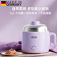 德國品質(zhì)2025新款電煮鍋小型家用一體多功能料理鍋蒸煎炒涮不粘電飯煲宿舍專(zhuān)用小火鍋蒸煮迷你電熱鍋 1.6L-紫色