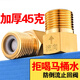 云珀單向止回閥全銅馬桶4分防反水衛(wèi)生間水管止水閥防回水倒流止逆閥D 4分銅止回閥（內(nèi)流外）2個(gè)裝