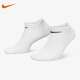 耐克（NIKE）男襪三雙裝 船襪休閑襪 運(yùn)動(dòng)襪 籃球襪 白襪 SX7678-100 L