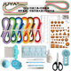 JUYA俊雅衍紙工具套裝新手工具進(jìn)階工具京倉發(fā)貨配線(xiàn)稿圖手工學(xué)生送教程入門(mén)14件套工具齊全衍紙品質(zhì)好 14件工具960條54厘米衍紙(藍色工具款) 衍紙寬度5mm