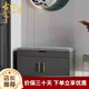 古倫恩家用入戶換鞋凳門口可坐鞋柜一體式輕奢現(xiàn)代中式進(jìn)門儲(chǔ)物鞋架 灰色 80*34*45cm