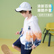 ASK JUNIOR男童外套2025夏空調(diào)服皮膚衣兒童拼色連帽運(yùn)動(dòng)風(fēng)上衣 橘色  170 