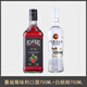 百瑞卡洋酒朗姆酒烘焙白朗姆酒自調(diào)莫吉托mojito調(diào)酒基酒黑朗姆自由古巴 【蔓越莓酒+白朗姆】 700mL 2瓶