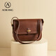 奧康包包女包牛皮新潮大容量小方包輕奢斜挎單肩包生日禮物送女友老婆