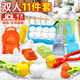 活石（LIVING STONES）玩雪工具夾雪球神器雪球夾大號雪人模具兒童雪夾子玩具滑雪板裝備 暢玩11件套【雪夾+桶+鏟+耙+模具