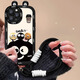 蘭超 適用蘋(píng)果16/15/13pro手機(jī)殼 iPhone14/12全包防摔高級(jí)感新款網(wǎng)紅11卡通創(chuàng)意泡芙軟殼黑色煤球男女 【黑色】黑色煤炭球-贈(zèng)膜+公仔+掛繩+耳朵 蘋(píng)果16promax