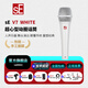SE V7 動圈話筒專業(yè)舞臺現(xiàn)場演出人聲有線麥克風電腦直播聲卡k歌主播套裝設備 sE V7  WHITE+話筒線+支架