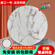 唐江一號大理石餐桌轉(zhuǎn)盤底座家用吃飯桌子圓形旋轉(zhuǎn)餐桌轉(zhuǎn)盤大理石臺面定制 大理石中花白-送轉(zhuǎn)芯 80cm