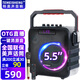 TEMEISHENG特美聲SL05-26廣場(chǎng)舞音響便攜式戶(hù)外音響k歌專(zhuān)用戶(hù)外音響大功率手提藍牙音箱戶(hù)外音響小迷你音箱 SL26H(5.5吋單話(huà)筒)直播升級款