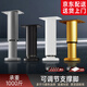 格瑪斯（gemasp）可調節(jié)支撐腳家具腳免打孔床板支撐架桌腿支架沙發(fā)腳電視柜支撐桿 1只黑色【8-12cm高】可免釘安裝
