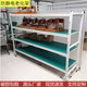 睿燚老化架測試架移動(dòng)防靜電貨架電源車(chē)間置物架鐵架角鐵架多層帶輪 [加厚防靜電]長(cháng)150*寬80*高150