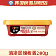 清凈園韓國進(jìn)口清凈園淳昌辣椒醬韓式辣醬石鍋拌飯米甜辣低專(zhuān)用村年糕脂 清凈園辣椒醬200g