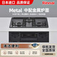 林內（Rinnai）日本制造 嵌入式燃氣灶 烤箱灶 天然氣燃氣灶 液化氣煤氣灶 家用三眼灶 METAL系列 SI裝置 防干燒 中配黑色單面溫控天然氣