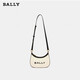巴利（BALLY）女包徽標(biāo)Logo新月包單肩斜挎包節(jié)禮物送女友
