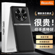 RoxviLL 適用oppo A5Pro手機殼真液態(tài)素皮PKP110全包防摔磨砂男女款簡約商務(wù)輕奢保護(hù)后殼 【酷睿黑-純鎳腰線款】丨高端液態(tài)素皮 OPPO A5Pro